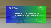 B234-1Arm_Full_Support_Straddle_Lever