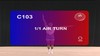 C 103 : 1/1 AIR TURN