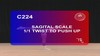 C 224 : SAGITTAL SCALE 1/1 TWIST AIRBORNE TO PUSH UP (TAMARO)