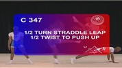47-1_2turn_Straddle_Leap_1_2twist_to_push_up