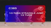 C385-1_2turn_Straddle_jump_1_2turn