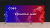C 383 : STRADDLE JUMP