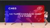 C 465 : ½   TURN COSSACK JUMP ½ TURN