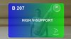 B 207: HIGH V-SUPPORT         