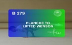 B 279 : PLANCHE TO LIFTED WENSON