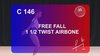 C 146 : FREE FALL 1 ½ TWIST AIRBORNE   