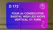 D173-Four_Consecutive_Sagital_High_Leg_Kicks_1Turn.flv