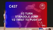 C437-1_2turn_Straddle_Jump_1_2twist_to_push_up.flv