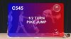 C 545 : ½ TURN PIKE JUMP