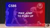 C 586 : PIKE JUMP TO PUSH UP