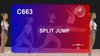 C 663 : SPLIT JUMP