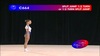 C 664 : SPLIT JUMP ½ TURN OR ½ TURN SPLIT JUMP  