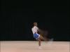 C 517 : ½ TURN STRADDLE LEAP ½ TWIST TO PUSH UP