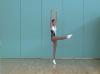 D 184 :  1 1/2 TURN WITH LEG AT HORIZONTAL   