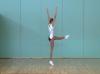 D 196 :  1 1/2 TURN WITH LEG AT HORIZONTALTO VERTICAL SPLIT