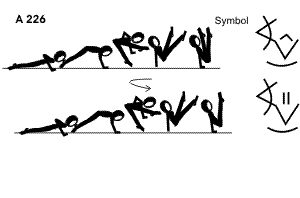 A 226 : STRADDLE CUT TO STRADDLE V-SUPPORT OR TO V-SUPPORT