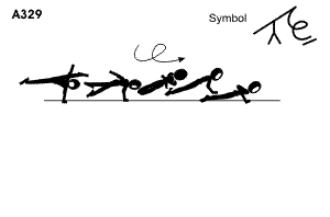 A 329 : CAPOEIRA 1/1 TWIST AIRBORNE TO PUSH UP (FLORID)