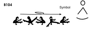 B 104: STRADDLE SUPPORT 1/1 TURN B 104: STRADDLE SUPPORT 1/1 TURN