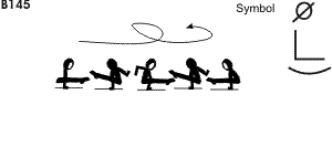 B 145 : L-SUPPORT 1 1/2 TURN B 145 : L-SUPPORT 1 1/2 TURN