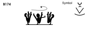 B 174 : STRADDLE V-SUPPORT 1/2 TURN B 174 : STRADDLE V-SUPPORT 1/2 TURN