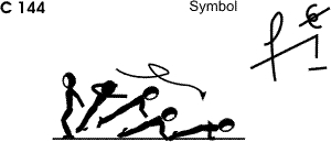 C 144 : FREE FALL ½ TWIST AIRBORNE C 144 : FREE FALL ½ TWIST AIRBORNE