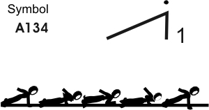 A 134 : 1 ARM HINGE PUSH UP A 134 : 1 ARM HINGE PUSH UP