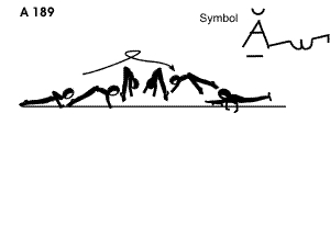 A 189 : EXPLOSIVE A-FRAME ½ TURN TO LIFTED WENSON 