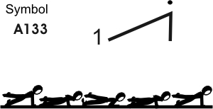 A 133 : 1 LEG HINGE PUSH UP A 133 : 1 LEG HINGE PUSH UP