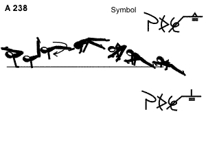 A 238 : HIGH V SUPPORT REVERSE CUT ½ TWIST  TO FRONTAL SPLIT OR PRONE SPLIT