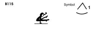 B 115 : 1 ARM STRADDLE SUPPORT  