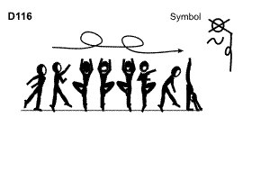 D 116 : 2/1 TURN TO VERTICAL SPLIT D 116 : 2/1 TURN TO VERTICAL SPLIT