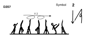 D 207 : DOUBLE ILLUSION TO VERTICAL SPLIT