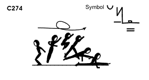 C 274 : ½   TURN TUCK JUMP TO SPLIT