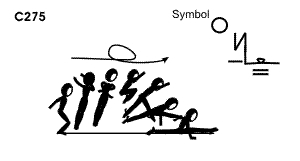 C 275 : 1/1 TURN TUCK JUMP TO SPLIT 