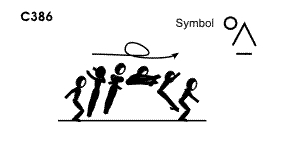 C 386 : 1/1 TURN STRADDLE JUMP