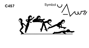 C 457: 1/2 TURN STRADDLE JUMP TO WENSON