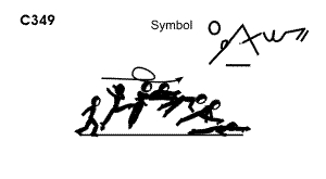 C 349 : 1/1 TURN STRADDLE LEAP TO WENSON 