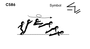 C 586 : PIKE JUMP TO PUSH UP