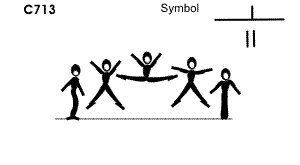 C 713 : FRONTAL SPLIT JUMP