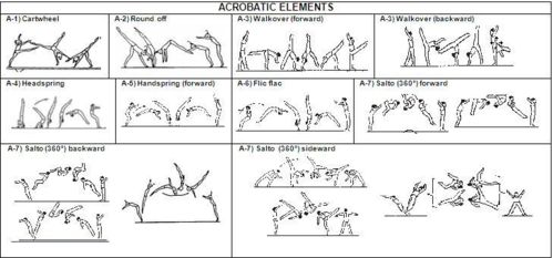 7.1 ACROBATIC ELEMENTS & PROHIBITED MOVES (2013-2016) 7.1 ACROBATIC ELEMENTS & PROHIBITED MOVES (2013-2016)