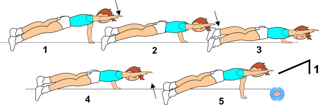 1 ARM PUSH UP 1 ARM PUSH UP