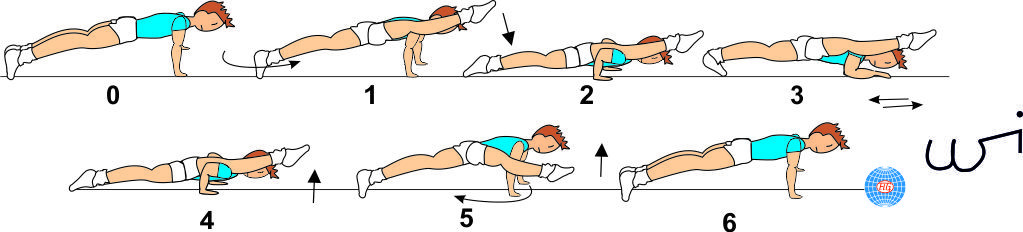 A 143 : WENSON HINGE PUSH UP OR LATERAL PUSH UP 