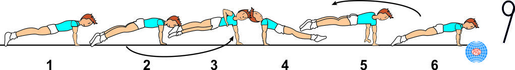 DOUBLE LEG 1/1 CIRCLE (1 OR 2)