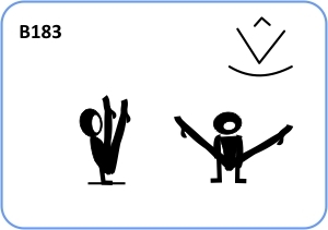 B 183 : STRADDLE V-SUPPORT