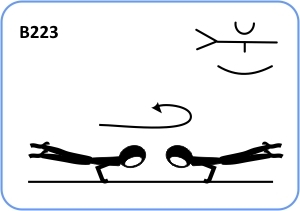 FULL SUPPORT STRADDLE LEVER ½ TURN