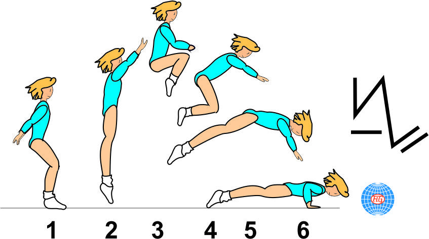 TUCK JUMP TO PUSH UP