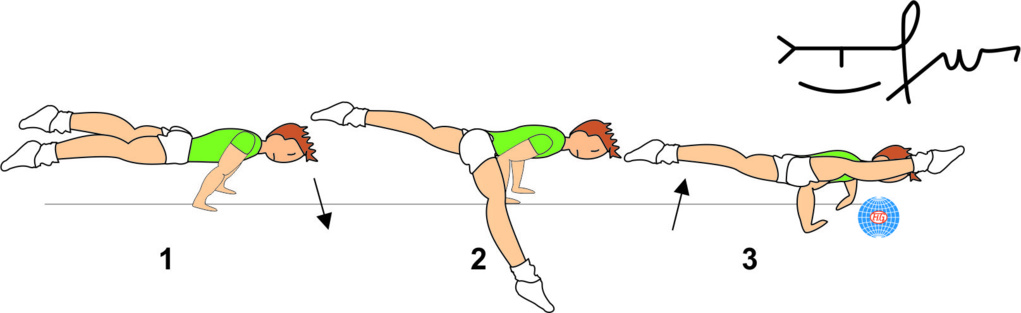 A 268 : STRADDLE PLANCHE TO LIFTED WENSON 	