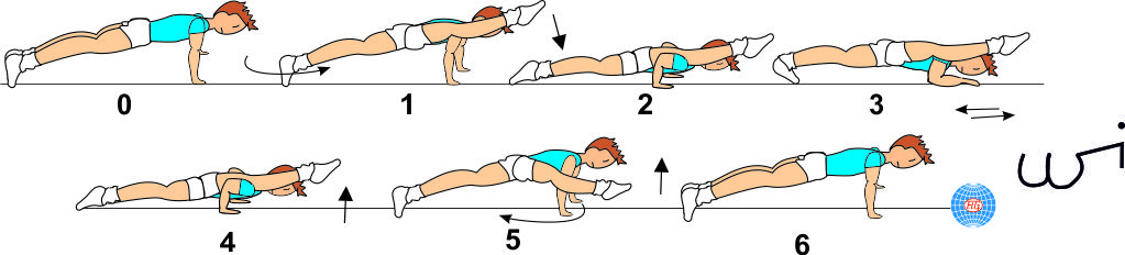 A 143 : WENSON HINGE PUSH UP OR LATERAL PUSH UP 