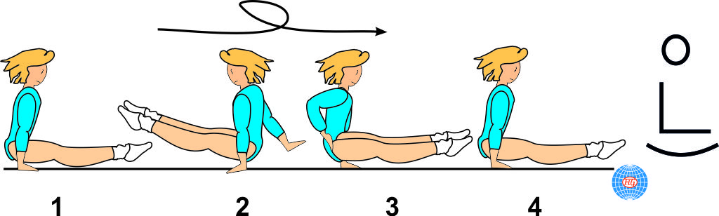 B 134 : L-SUPPORT 1/1 TURN B 134 : L-SUPPORT 1/1 TURN