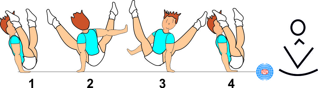 STRADDLE V-SUPPORT 1/1 TURN STRADDLE V-SUPPORT 1/1 TURN